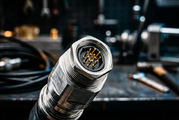 Mauvais montage du capteur de pression amont turbine en 2026 Gros plan macro sur le connecteur d'un capteur de pression de turbocompresseur